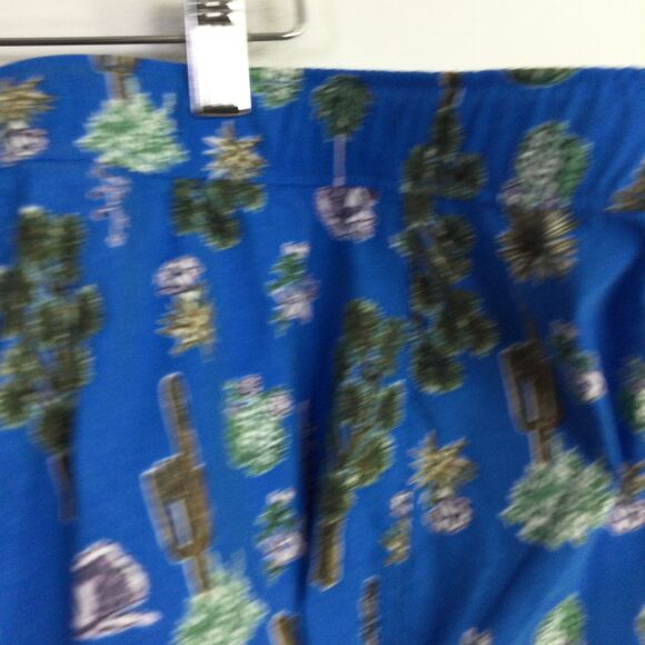 The North Face Mens Belted Cargo Short Stretch Cactus Print Blue Size XXL NWT - Picture 11 of 15